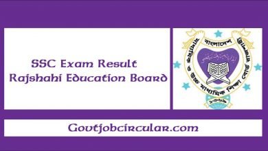 SSC Result Rajshahi Board 2024