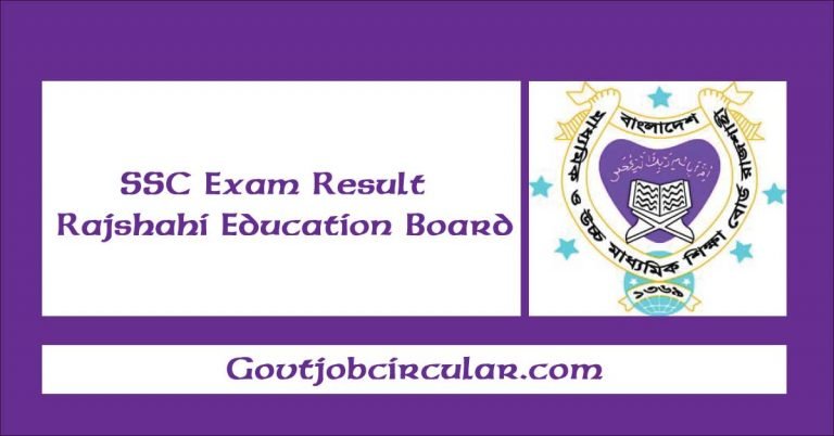 SSC Result Rajshahi Board 2024