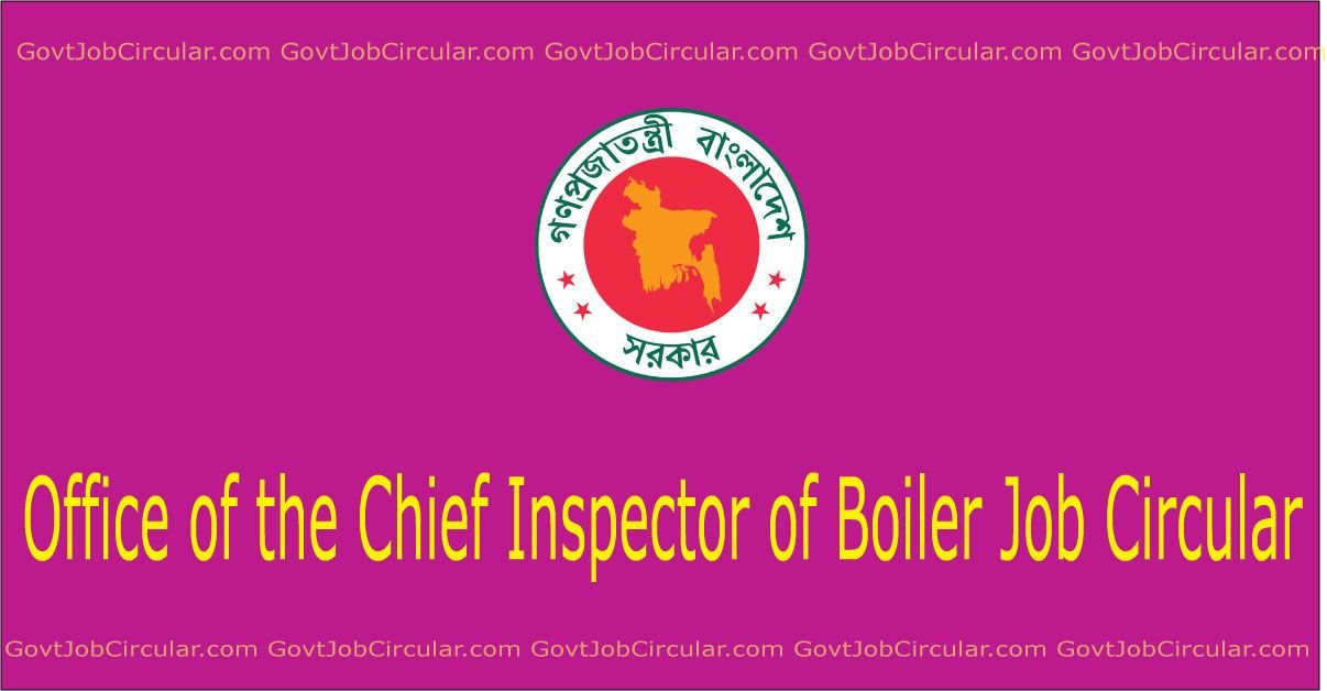 Boiler job circuar