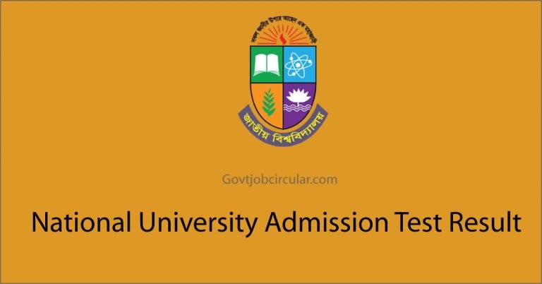 NU Admission Result