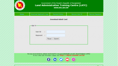 latc admit card