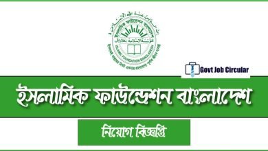 Islamic Foundation Job Circular