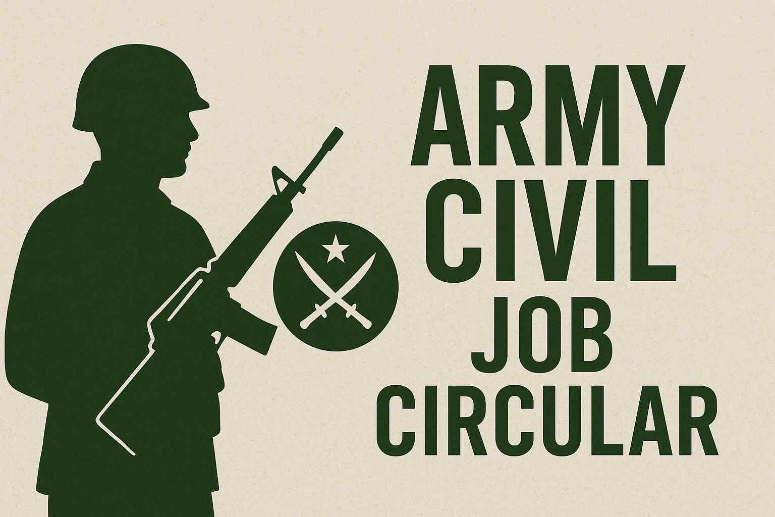 Bangladesh Army Civil Job Circular